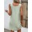 Loose Mini Tank Dress, Sleeveless Casual Dress For Summer & Spring, Women's Clothing