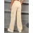 Straight Leg Cargo Pants, Y2K High Waist Solid Pants For Spring & Fall, Women's Clothing